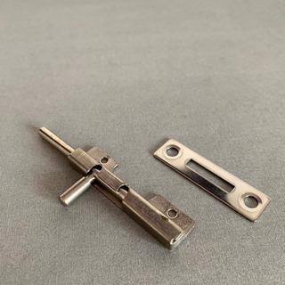 スライド式 ドアロック  金具 扉留め  DIYの画像