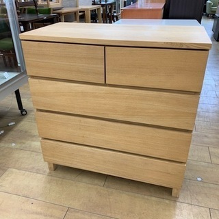 【トレファク花小金井店】無印良品/4段チェスト/中古家具/武蔵野市/小平市/小金井市/国分寺市/杉並区/買取/販売