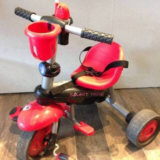 ■1427■三輪車 SMART TRIKE 赤 乗用玩具 赤ちゃ...