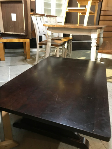 JF00534 北海道民芸家具 ローテーブル