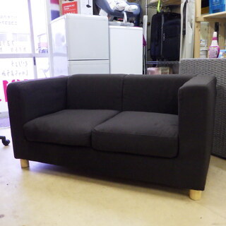 格安！店舗受け渡し可能 無印良品 2人掛け/2P ボックスソファ アーム