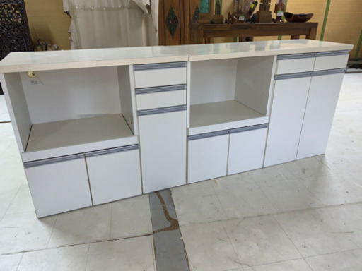 キッチンキャビネット ２つセット