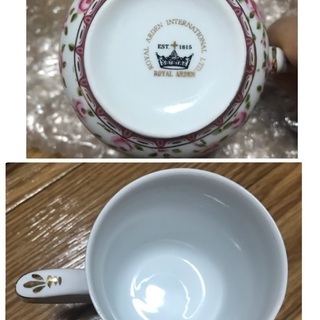 ロイヤルアーデン マグカップ 茶こし 蓋つきの画像