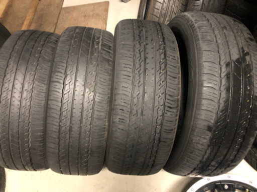 225/55R18良品4本セット　エクストレイル エルグランド　フォレスター等に
