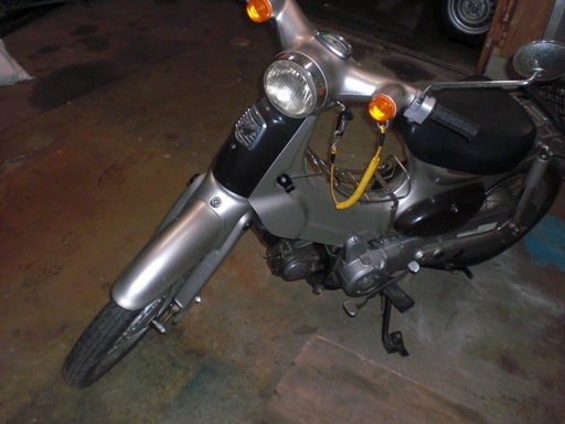 ホンダリトルカブ５０・・・４速セル付き中古・・・当方乗ってました・・・良好