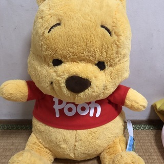 ディズニー【くまのプーさん】特大　５1㎝　ＢＩＧぬいぐるみ 