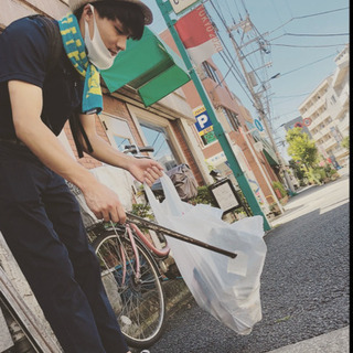 ゴミ拾い