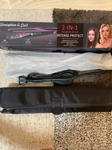 ヘアアイロン　2in1 断捨離中です