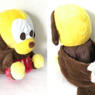 【ベビープルート】非売品/ぬいぐるみ/39㎝/中古美品/ディズニー着ぐるみBIGぬいぐるみ/ミッキー着ぐるみ/フード脱着/手渡しのみ/値段交渉不可の画像