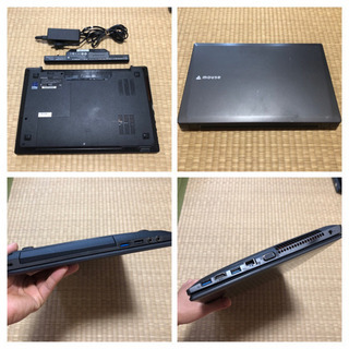 mouseパソコンW625RC i7 6700hq HDD＋SSD620GB メモリ12GB NVIDIA GTX