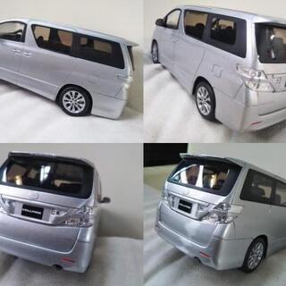 ミニカー（おもちゃ・玩具）20 ヴェルファイア 20系 1Ｆ7 シルバー 銀 トヨタ 【非売品】 色サンプル 色見本 カラーサンプル 展示中古１台限りの画像