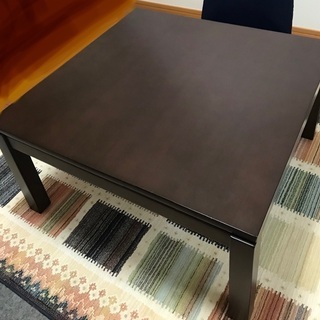 無印良品　ローテーブル　コタツ　コタツ布団つき