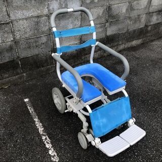 ★発送対応可★清掃除菌済 入浴介護 車いす ウチエ シャワーラク