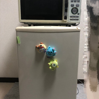 単身セット 冷蔵庫とレンジ