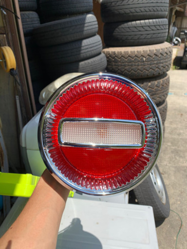 チェリーテール  紅白　旧車に　CBX GS ホーク2等にも