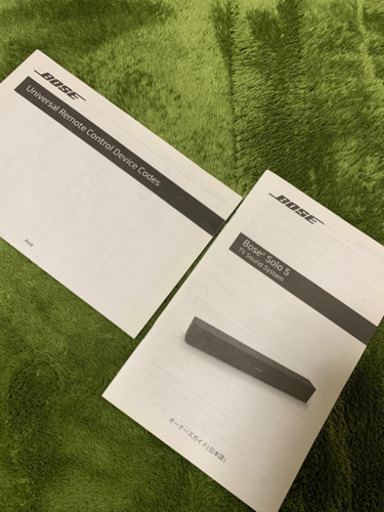 BOSE Solo 5 TV Sound System ワイヤレス サウンドバー スピーカー 418775