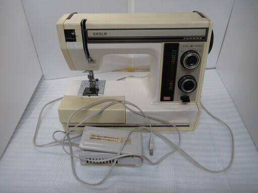 世田谷区近辺配送可能　JANOME　ジャノメミシン　MODEL632　通電動作確認済