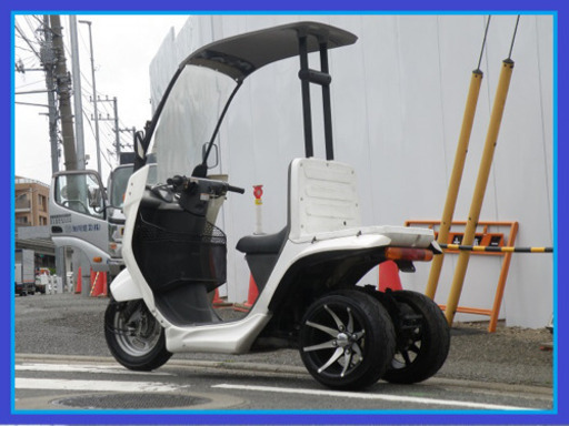 【御成約有難う御座いました】☆マロッシ68ccオバフェン!2スト後期ジャイロキャノピーミニカー改　ワイドバイザ-&社外アンダーカウル装備!消耗品OK!ノ-ヘルOKカスタム!