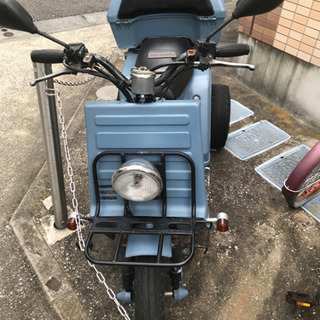 【値下げ】ホンダ ジャイロ ミニカー登録 オリジナルカラーの画像