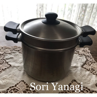 ☆柳宗理 パスタ鍋22cm 使用2回☆