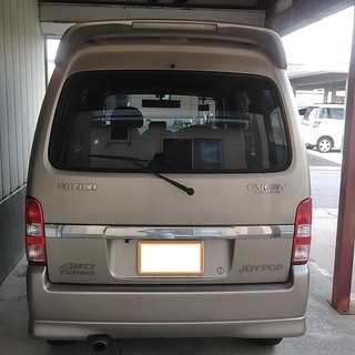 【引き取り決まりました】★6月16日更新★平成１４年式スズキ・エブリィターボ　４ＷＤ　稀少５Ｆ　車検１年残あり　★少し難ありの画像