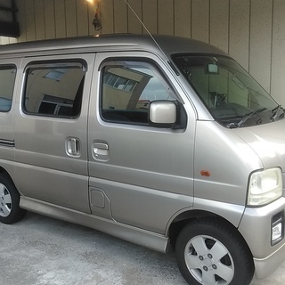 【引き取り決まりました】★6月16日更新★平成１４年式スズキ・エブリィターボ　４ＷＤ　稀少５Ｆ　車検１年残あり　★少し難ありの画像
