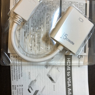 HDMI to VGA Adapter 美品の画像