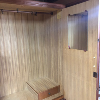 鍵付き❣️ 衣装ダンス 昭和 レトロ 和家具の画像