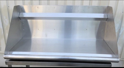 厨房機器《ステンレス製水切り吊り棚》W1040×D440×H460mm　三角棚