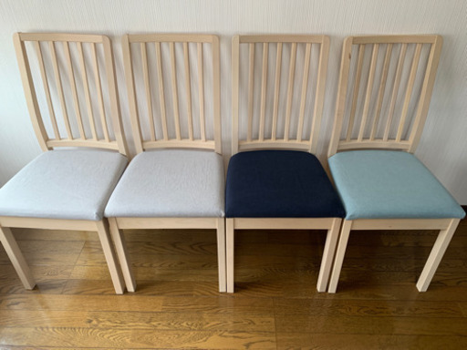 取引中　IKEA ダイニングチェア　4脚セット