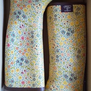 【お取引決定】【無料】LIBERTY×AIGLE レインブーツ