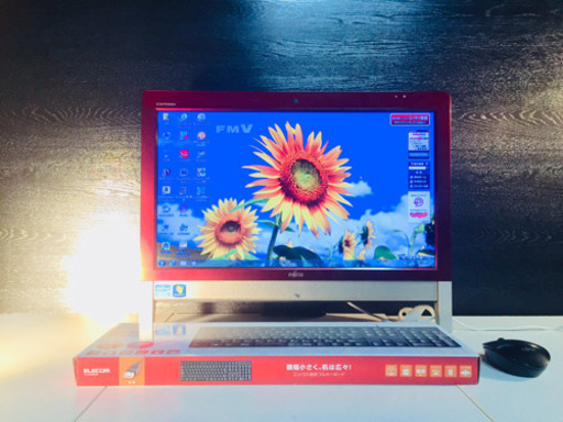 i5搭載★WIN10搭載★オフィス★DVDコピー対応★Wi-Fi☆FH56DD赤