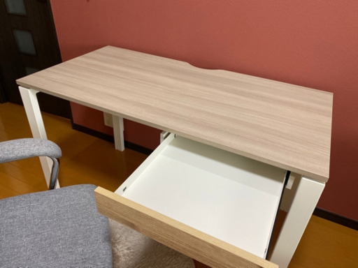 ★取引終了★【3ヶ月使用・美品】イタリア製　パソコンデスク　幅120cm