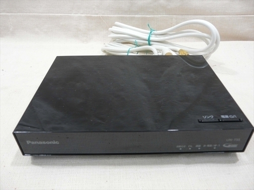 カード決済対応！20Y0130 2 Panasonic パナソニック ポータブルテレビ 防水 UN-10T5D 10インチ HDDレコーダー UN-T5S 2015年製　中古