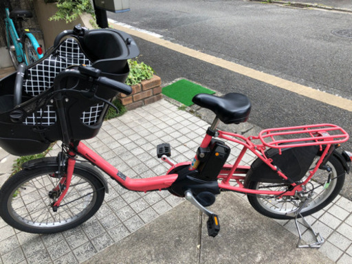 電動自転車　チャイルドシート付き