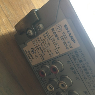 SHARP AQUOS レコーダーの画像