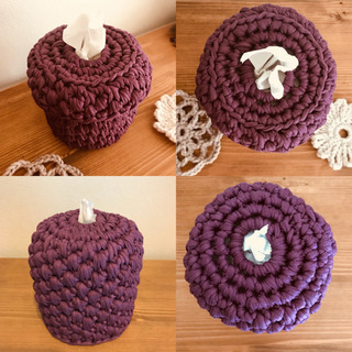 ズパゲッティ小物の編み物教室ご案内の画像