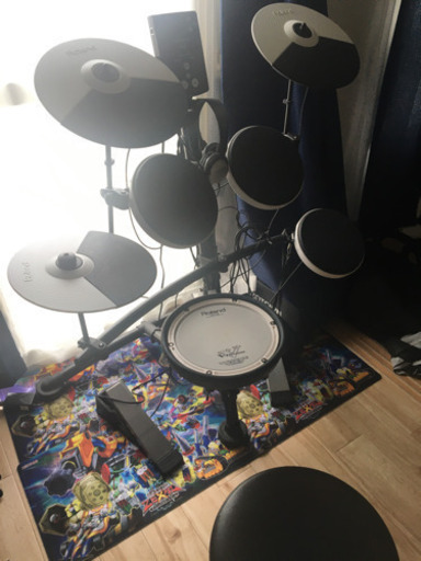 【中古】Roland TD-1KVドラムセット￥25000