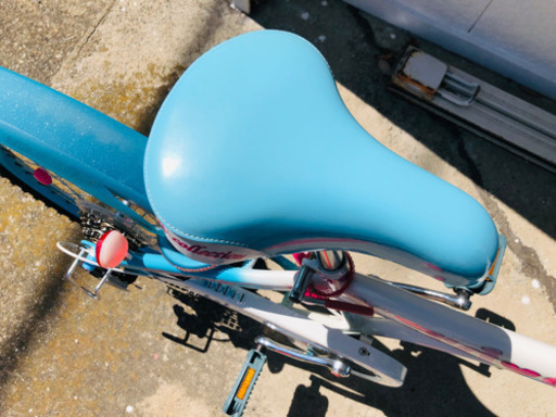 商談まとまりました　子供　自転車　ジュニア　ハードキャンディ　ヘルメット付き　室内保管　20インチ　三重県　伊勢市