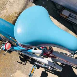 商談まとまりました　子供　自転車　ジュニア　ハードキャンディ　ヘルメット付き　室内保管　20インチ　三重県　伊勢市の画像