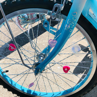 商談まとまりました　子供　自転車　ジュニア　ハードキャンディ　ヘルメット付き　室内保管　20インチ　三重県　伊勢市の画像