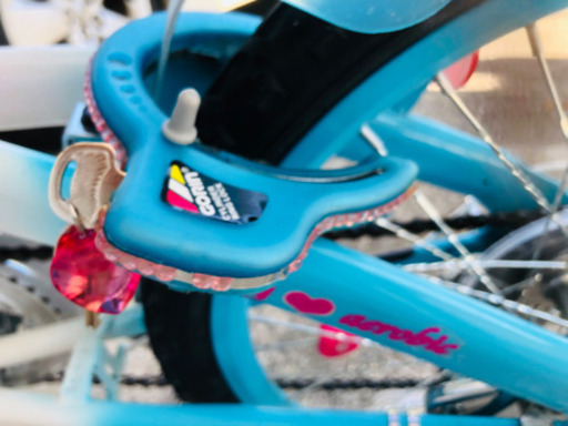 商談まとまりました　子供　自転車　ジュニア　ハードキャンディ　ヘルメット付き　室内保管　20インチ　三重県　伊勢市