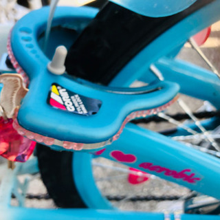 商談まとまりました　子供　自転車　ジュニア　ハードキャンディ　ヘルメット付き　室内保管　20インチ　三重県　伊勢市の画像