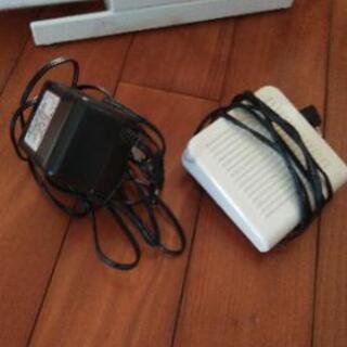 ジャンク品　ミシン　厚物縫いもできます　初心者用　ジャノメ？製の画像