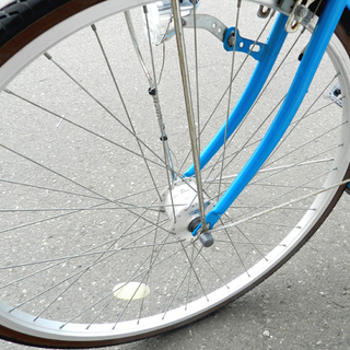 自転車 27インチ 6段切替 カゴ付き シティサイクル PICCHIO ☆ PayPay 