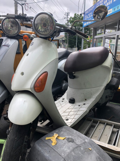 SUZUKI レッツ4 パレット　4スト原付メットイン　福岡市南区