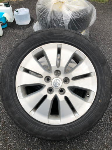 中古タイヤ　ホイール付き　アルファード