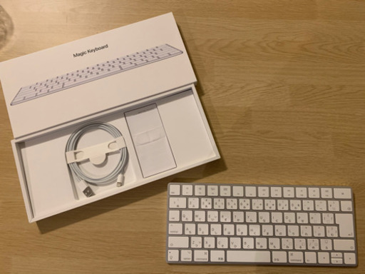 Apple Magic Keyboard - 日本語　先月購入したばかりのピカピカ購入したまま全部付き