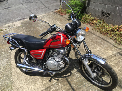 スズキ GN125-2F 故障車