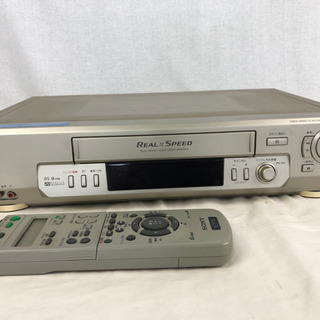 動作確認済 保証付 SONY ビデオカセットレコーダー SLV-...